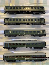 Fleischmann 5x Eilzugwagen