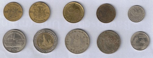 Thailand coins set mixed - thailand,