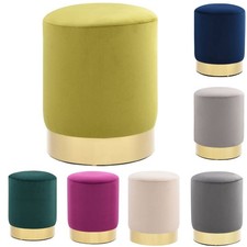 Hocker Samt Polsterhocker