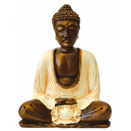 Buddha meditierend resin - resin, cm