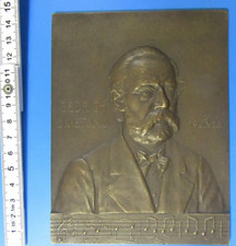 Alte Bronze Plakette 1923