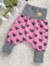 ♥ Baby Pumphose ♥ Gr. 50 - 56 NEU Handmade *Mäuse*