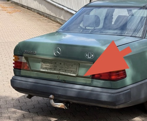 Mercedes w124 heckdeckel - w124,
