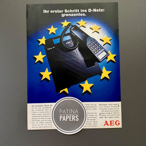1991 aeg netz autotelefon - 1991,