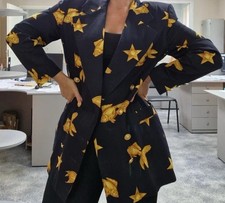 ESCADA Margaretha Ley Blazer Goldfisch vintage raritat