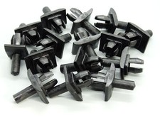 10 Kühlergrill Spreiznieten Befestigungs Clips für Caddy Golf Jetta Corrado