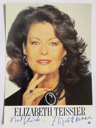 Elizabeth teissier signiert - elizabeth,