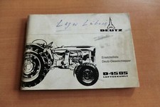 Originale Ersatzteilliste Deutz D 4505 Motor F3L812 auch mit Baas S&S Frontlader