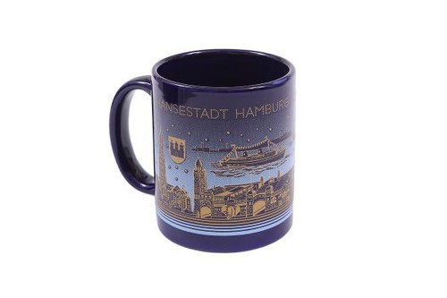 Kaffeebecher hamburg tor - kaffeebecher, "hamburg
