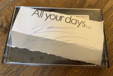 Tina Turner Autogramm