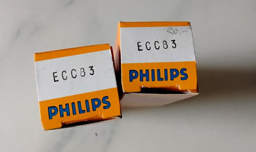 Nos philips ecc83 röhren - ecc83,