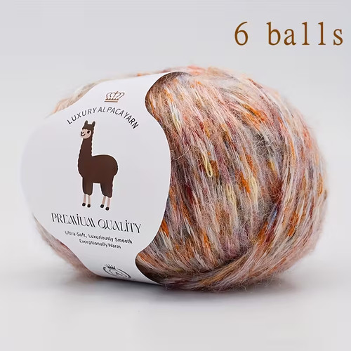 Alpaka wolle alpaca meliert - alpaka,