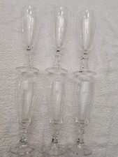 Sektgläser oder Champagnergläse mit schöner Ätzung