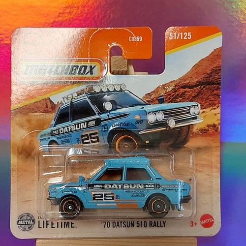 Matchbox datsun 510 rally - matchbox,