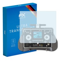 atFoliX 3x Displayschutzfolie für Jeti Transmitter Duplex DC-16 Schutzfolie klar