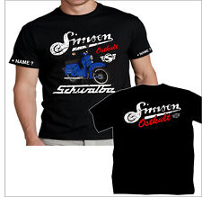 T-Shirt Simson rot blau grün Schwalbe Logo Design Weltkulturerbe KR51 Ostkult 44