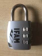 IFAM Vorhängeschlösser Zahlenschloss Kofferschloss