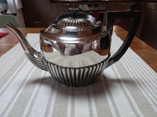 Teekanne, versilbert, englisch