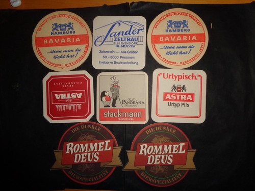 Bierdeckel bavaria pauli - bavaria, st.