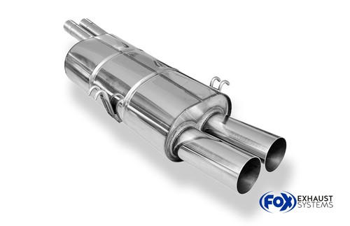 Fox sportauspuff edelstahl - fox,