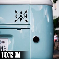 AUTO AUFKLEBER "CAMP ARROW"