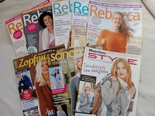 8 x Strickhefte REBECCA, STYLE, Sandra,