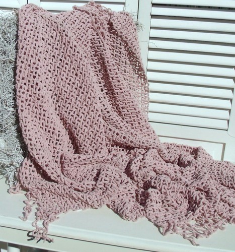 Kuscheldecke fabienne rosa - kuscheldecke,