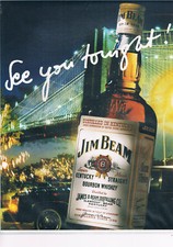 Jim Beam Werbeanzeige Werbung