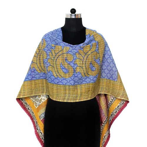 Baumwolle kantha schal - kantha,