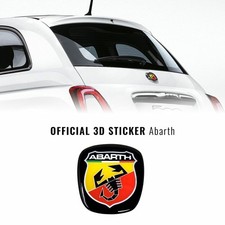 3D Aufkleber Abarth Logo