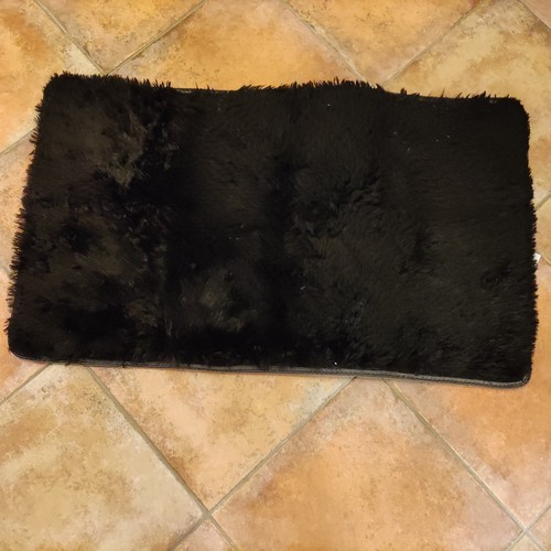 Teppich hochflor schwarz - teppich,