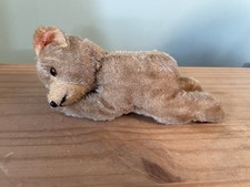 please adopt me !! liegender Teddy, 50er, bear, Bär, Teddybär, Steiff , Hermann,