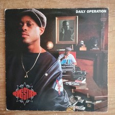 Gang Starr ‎– Daily Operation LP EU-1992 1st PRESS VG+/G++