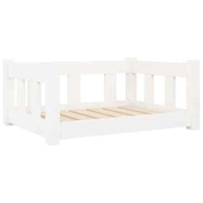 Hundebett Weiß 65,5x50,5x28