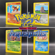 Pokemon "Aquapolis" Große Auswahl an Common und Uncommon Einzelkarten