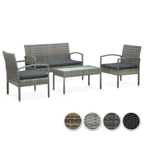 Rattan gartenmöbel lounge set - rattan,