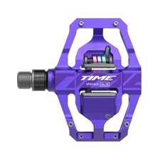 Time Pedal Speciale 10 Large MTB Pedals, Including Atac Standard Cleats Purple