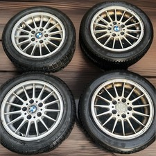 4x BMW 3er e36 e46 z3 Alufelgen 7x 16 Zoll 1094638 ET46 Styling 32 Winterreifen