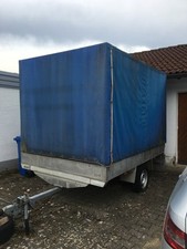 P K W Anhänger 1,5 tone 1 Achse. Alu  Komplet-plane defekt. sehr gros