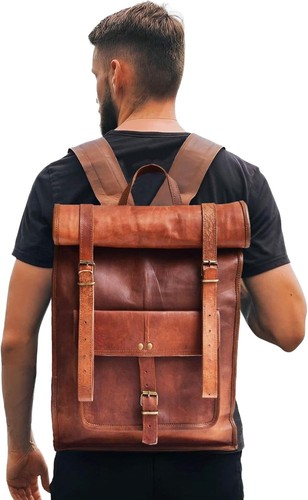 Rucksack aus ziegenleder - aus,