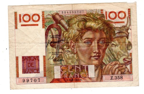 Frankreich billet 100 - billet,