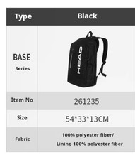 HEAD Tennis   Rucksack Unisex