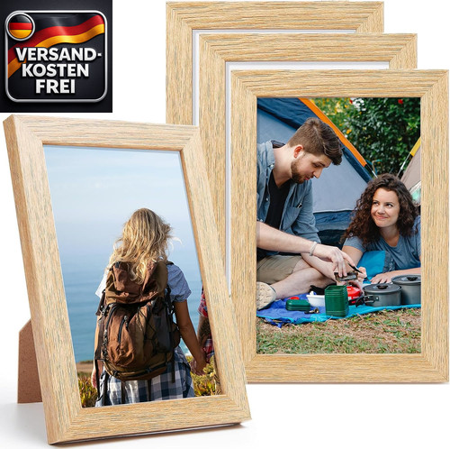 Holzbilderrahmen 10x15 set - 10x15, cm