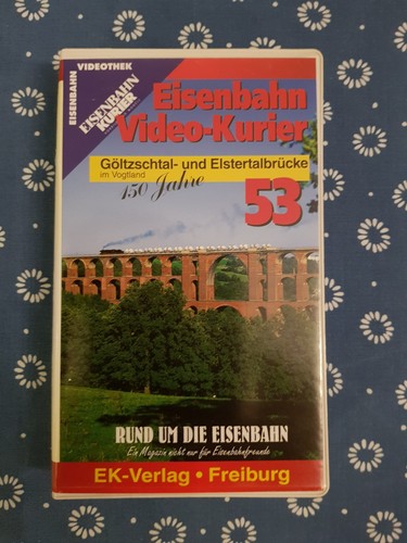 Vhs eisenbahn video - vhs,