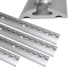 Airlineschiene Zurrschiene 4 x 2 m 2 Meter runde halbrunde Form B-Ware