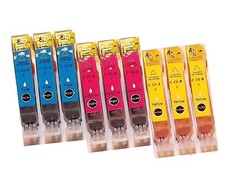 9x Drucker Patronen für Canon