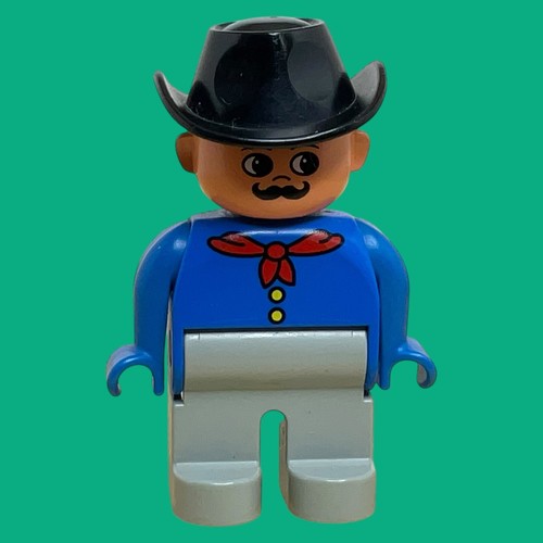 Lego duplo figur mann cowboy - duplo,