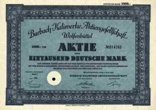 BURBACH Kaliwerke 1951