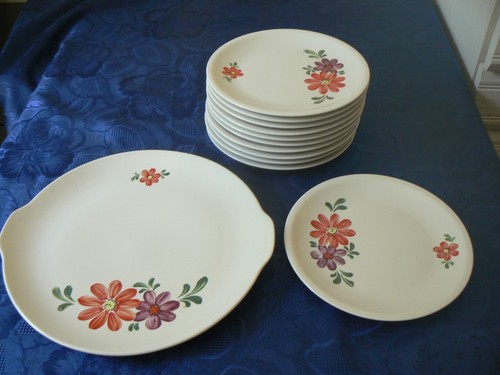 Dessert service teller - service,