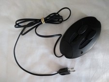 Dimmer 2-fach, Fussboden, inkl. Stecker, z.B. für Halogenlampen (nicht für LED)